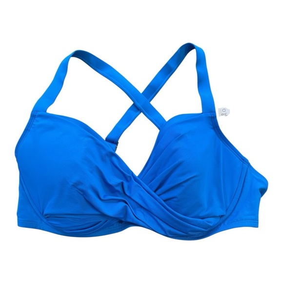 BLEU ROD Beattie Basket Case Over The Shoulder Underwire Bikini Top NWT - Picture 2 of 6